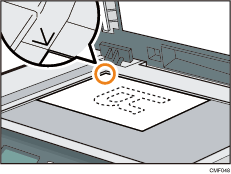 Illustration af glaspladen