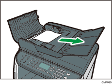 Illustration af automatisk duplexdokumentføder