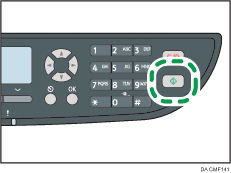 Illustration af tasten Start