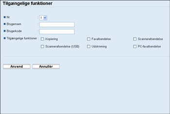 Illustration af skærmbillede i webbrowser
