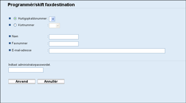 Illustration af skærmbillede i webbrowser