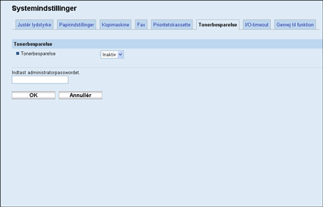 Illustration af skærmbillede i webbrowser