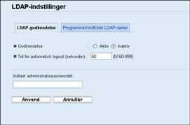 Illustration af skærmbillede i webbrowser