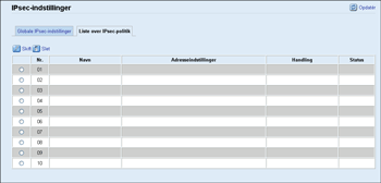 Illustration af skærmbillede i webbrowser