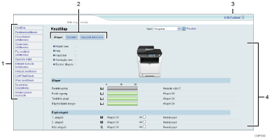 Webböngésző ábrája számozott illusztráció