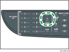 Illustrasjon av tasten Oppringing med røret på