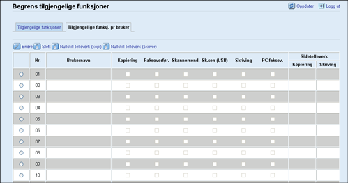 Illustrasjon av nettleserskjerm