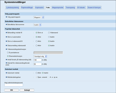 Illustrasjon av nettleserskjerm