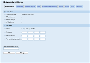 Illustrasjon av nettleserskjerm