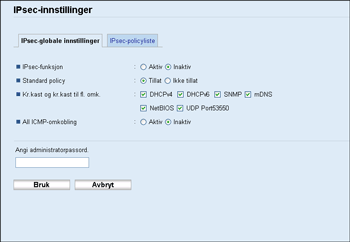 Illustrasjon av nettleserskjerm