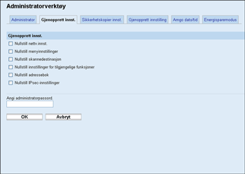 Illustrasjon av nettleserskjerm
