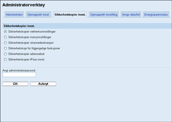 Illustrasjon av nettleserskjerm