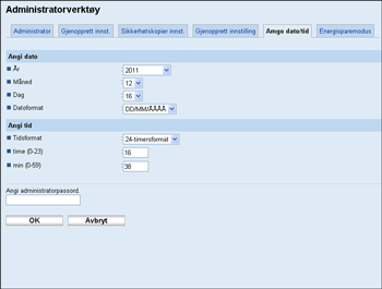 Illustrasjon av nettleserskjerm