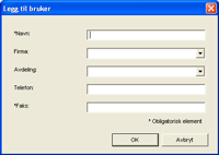 Illustrasjon av programskjermen