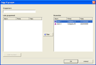 Illustrasjon av programskjermen