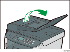 Ilustracja automatycznego podajnika dokumentów - dwustronnego