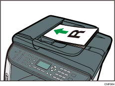 Ilustracja automatycznego podajnika dokumentów