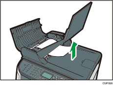 Ilustracja automatycznego podajnika dokumentów - dwustronnego