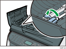 Ilustracja automatycznego podajnika dokumentów