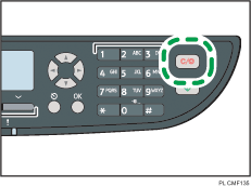 Ilustracja przycisku Zeruj/Zatrzymaj