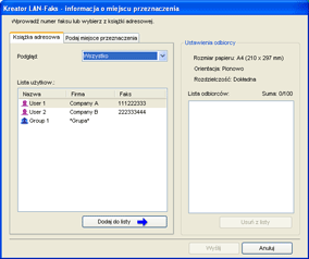 Ilustracja ekranu aplikacji