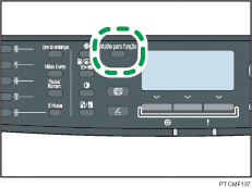 Ilustração da tecla Atalho para função