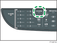 Ilustração da tecla Livro de endereços