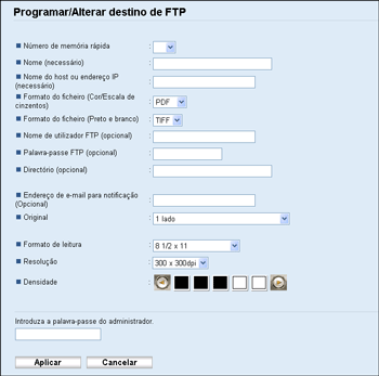 Ilustração do ecrã do web browser