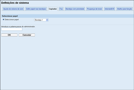 Ilustração do ecrã do web browser