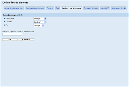 Ilustração do ecrã do web browser