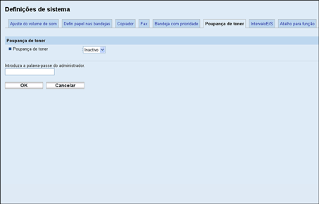 Ilustração do ecrã do web browser