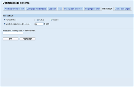 Ilustração do ecrã do web browser