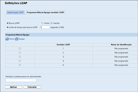 Ilustração do ecrã do web browser