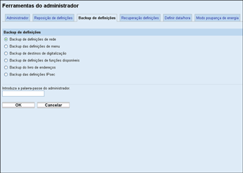 Ilustração do ecrã do web browser