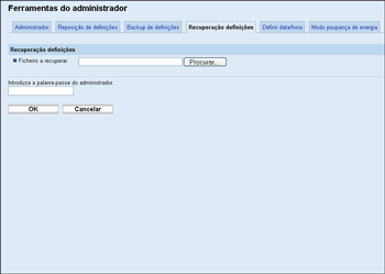 Ilustração do ecrã do web browser