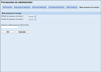 Ilustração do ecrã do web browser