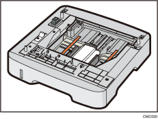 Paper feed unit illustration