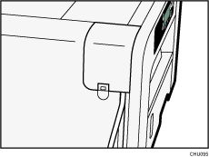 Illustration du logement USB