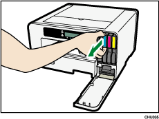 иллюстрация печатающего картриджа