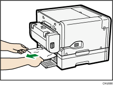 Иллюстрация блока подачи бумаги