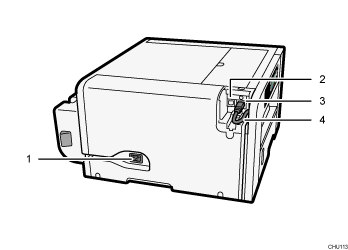 иллюстрация корпуса аппарата с пронумерованными сносками