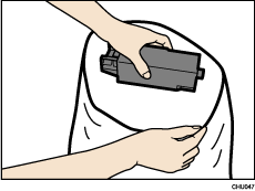 ink collector unit illustration