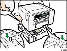 paper feed unit illustration