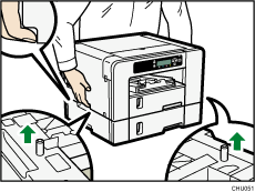 paper feed unit illustration