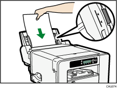 bypass tray illustration