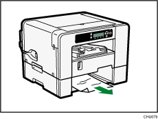 paper feed unit illustration