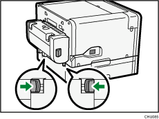paper feed unit illustration