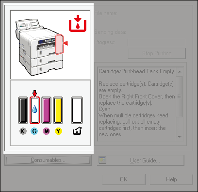 application screen illustration