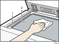 已编号的曝光玻璃插图