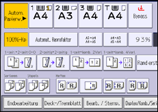 Abbildung Bedienfeld-Display